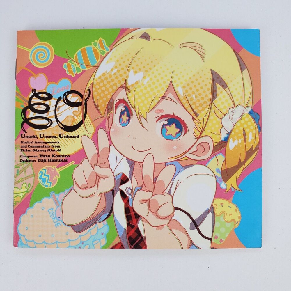 Etrian Odyssey Untold Unseen Unheard Commentary CD Yuzo Koshiro Yuji Himukai